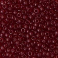 Miyuki rocailles Perlen 11/0 - Transparent dark ruby 11-141D